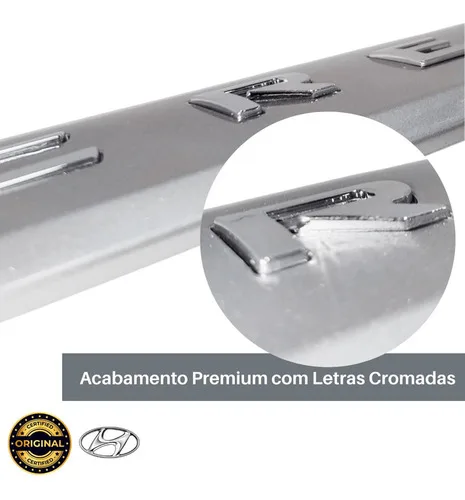 Imagem do produto Kit Jogo Friso Lateral Proteçao Porta Original Creta Persona