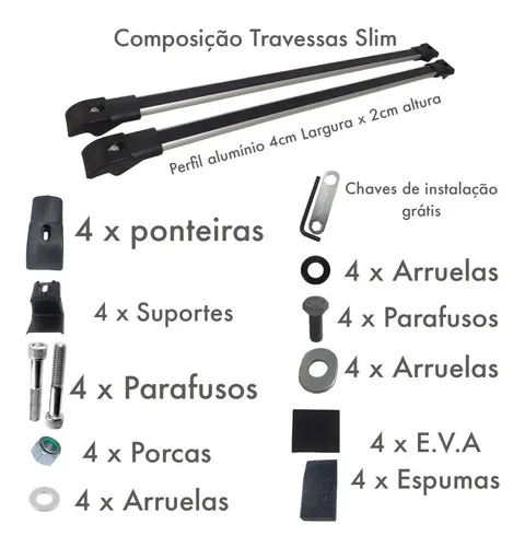 Imagem do produto Travessa Teto Suporte Longarina Mobi Trekking 21 2022 Slim