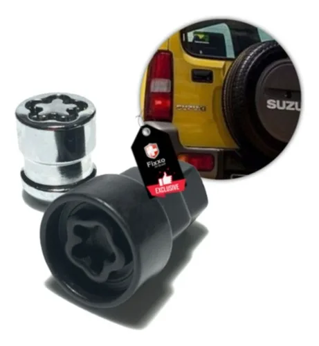 Trava Antifurto De Estepe Suzuki Jimny 1x1 Fixxo Premium