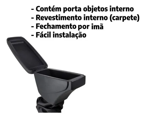 Imagem do produto Apoio Fiat Argo/cronos Coifa Tecido Preto