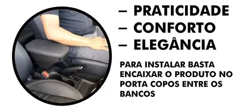 Imagem do produto Apoio Fiat Argo/cronos Coifa Tecido Preto