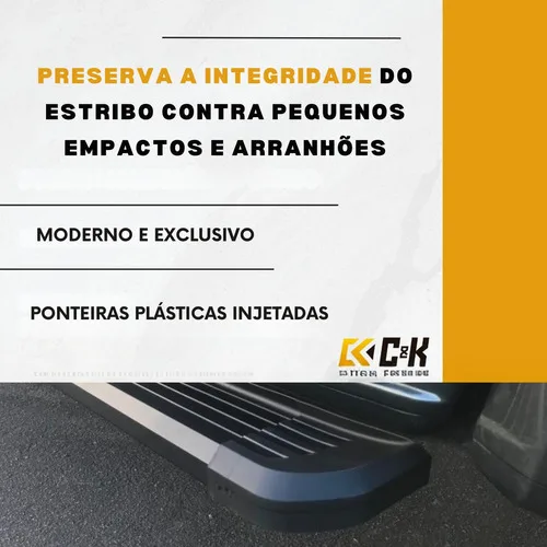 Imagem do produto Jogo Ponteiras Para Estribo New Aluminio Modelo Cek Original