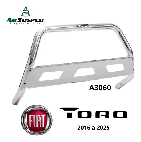 Imagem do produto A3060 - Para-choque Impulsao Fiat Toro Com Protecao Cromado
