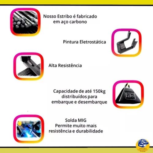 Imagem do produto Estribo Bully F-1000