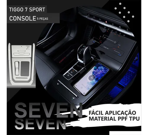 Imagem do produto Pelicula Proteção Interior Chery Tiggo 7 Sport 2024 2025 Ppf
