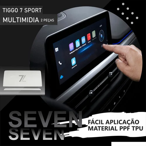 Imagem do produto Pelicula Proteção Interior Chery Tiggo 7 Sport 2024 2025 Ppf