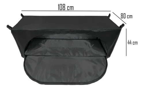 Imagem do produto Bolsa Para Caçamba Fiat Toro Bag Mala Impermeável 380 Litros