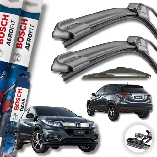 Kit Limpador Para-brisa Bosch Honda Hrv 2015 2016 2017 2018