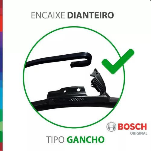 Imagem do produto Kit Limpador Para-brisa Bosch Honda Hrv 2015 2016 2017 2018