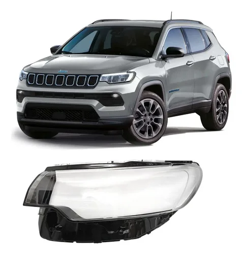 Imagem do produto Lente Farol Jeep Compass 2022 2023 2024 Motorista Passageiro