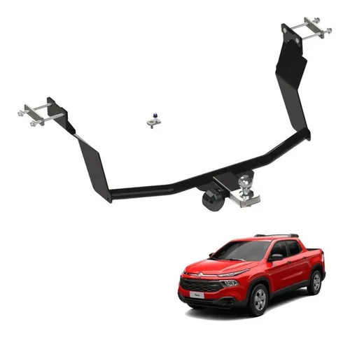 Engate Reboque Fiat Toro 2021 2022 2023 Gedeval 700 Kg