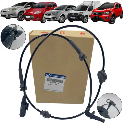 Sensor Abs Dianteiro Original Fiat Bravo Mobi Uno Palio Idea