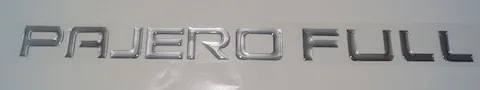 Imagem do produto Adesivo Resinado Pajero Full Para Capa Estepe Rigida