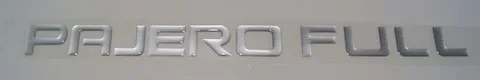 Imagem do produto Adesivo Resinado Pajero Full Para Capa Estepe Rigida