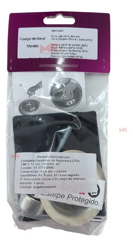 Imagem do produto Trava Antifurto Estepe Roda Original Toyota Corolla Cross