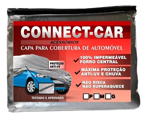 Capa Cobrir Carro 100% Impermeavel Proteção Uv Sol Chuva Sss
