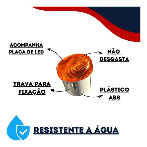 Imagem do produto Par Lanterna Lateral Estribo Pisca Seta Led Constellation