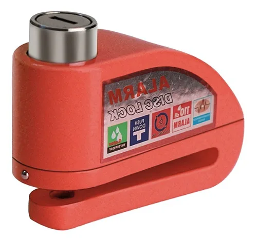 Imagem do produto Trava Cadeado De Freio Disco Com Alarme Sonoro Para Moto