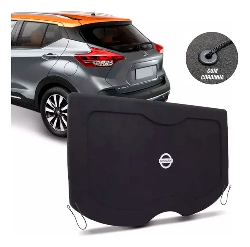 Imagem do produto Tampão Porta Malas Nissan Kicks 2021 2022 2023 2024 Preto