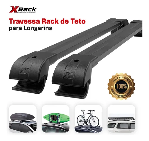 Imagem do produto Travessa Larga Rack De Teto Bagageiro Fiat Toro 2017 A 2024