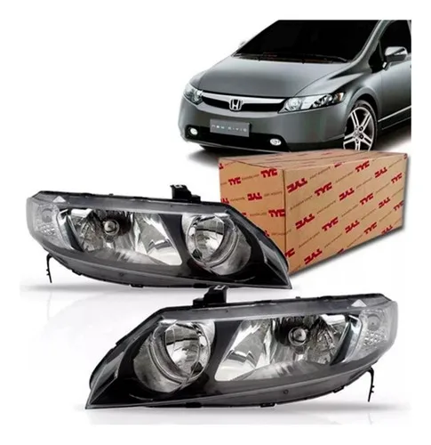 Par Farol New Civic Lxl 2006 2007 2008 2009 2010 2011 Tyc