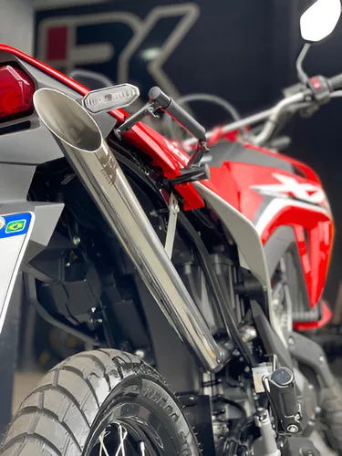 Imagem do produto Escapamento Diretao Nova Tornado Xr300 Sahara300 2 Polegadas
