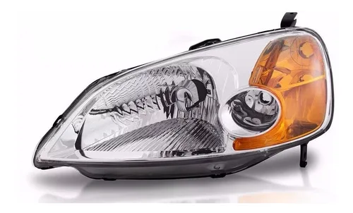 Imagem do produto Farol Civic 2001 2002 2003 Lado Esquerdo Novo