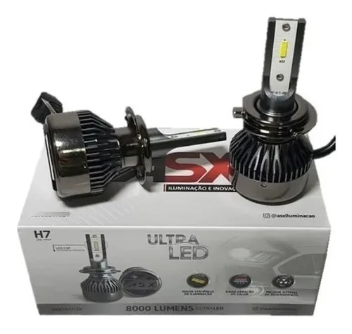 Kit Ultraled Asx 70w 8.000 Lumêns 6000k Alto Baixo Milha