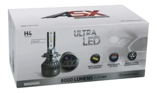 Imagem do produto Kit Ultraled Asx 70w 8.000 Lumêns 6000k Alto Baixo Milha