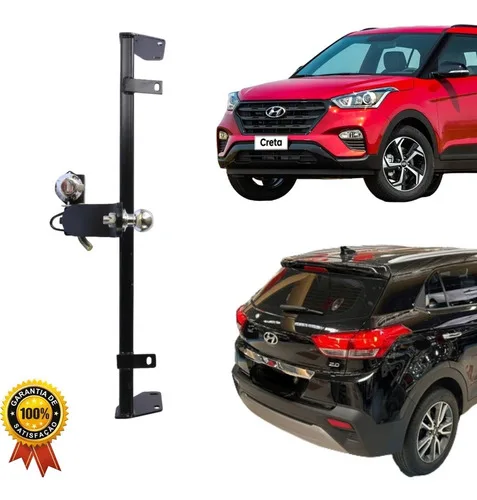 Imagem do produto Engate Reboque Rabicho Creta 2018 2019 2020 2021 2022 2023