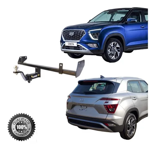 Imagem do produto Engate Reboque Rabicho Creta 2018 2019 2020 2021 2022 2023