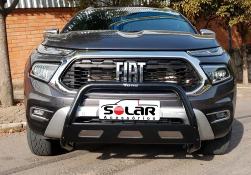 Imagem do produto Para-choque Quebra Mato Preto Fiat Toro 2016 Até 2024