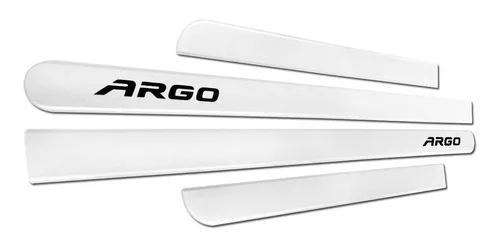 Imagem do produto Jogo Friso Lateral Fiat Argo - Branco Banchisa