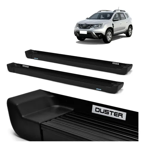 Estribo Prime Alumínio Preto Duster Intense 2021 2022 2023