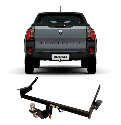 Imagem do produto Reboque Duster Oroch 2015 A 2023 Engate Rabicho Tração 700kg
