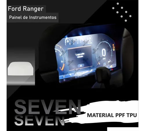 Imagem do produto Kit Películas Painel + Multimidia Ford Ranger 2024 2025 Ppf