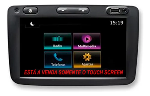 Imagem do produto Tela Touch Screen Renault Duster Logan Sandero Media Nav