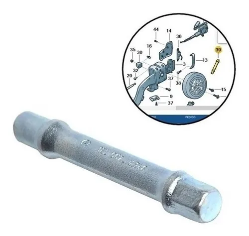 Imagem do produto Chave De Roda Suporte Do Estepe Saveiro G5/g6/g7 5u7012248