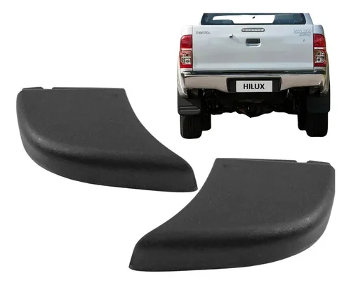 Par Ponteira Parachoque Traseiro Hilux 2005 2006 2007 A 2015