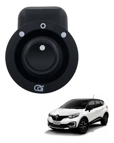 Botão Regulagem Retrovisor Elétrico Captur 2017 2018 2019