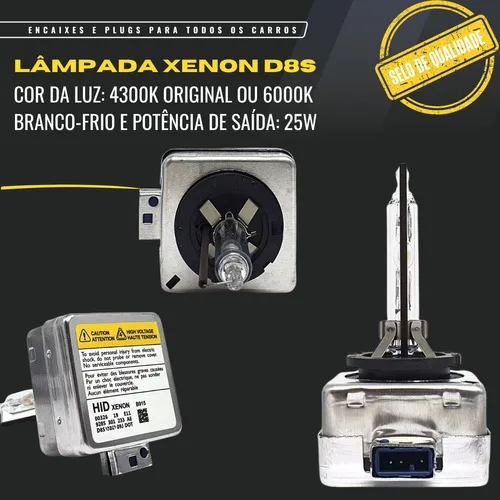 Imagem do produto Lâmpada D8s Xenon Original Amarok 2018 Á 24 4300k/6000k