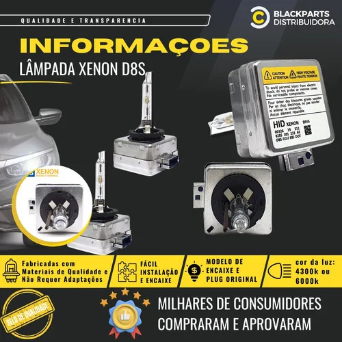 Imagem do produto Lâmpada D8s Xenon Original Amarok 2018 Á 24 4300k/6000k