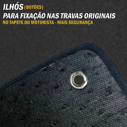 Imagem do produto Jogo Tapete Novo Creta 2022 2023 2024 Borracha Preto 03 Pçs