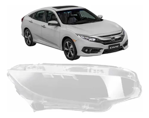 Lente Farol Direito Full Led Honda Civic G10 2017 A 2021