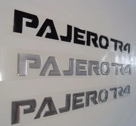 Imagem do produto Adesivo Resinado Pajero Tr4 Para Capa Estepe Rigida