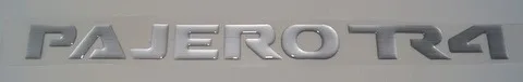 Imagem do produto Adesivo Resinado Pajero Tr4 Para Capa Estepe Rigida