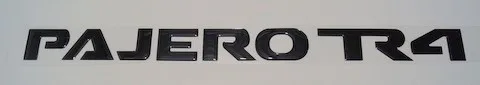 Imagem do produto Adesivo Resinado Pajero Tr4 Para Capa Estepe Rigida
