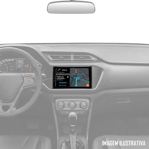 Imagem do produto Multimídia 9 Pol Chery Tiggo 2 2018 Em Diante Moldura Câmera