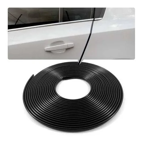 Imagem do produto Borracha Proteção Borda Porta Casca De Cobra Mini 10mt Preto