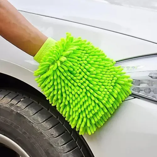 Imagem do produto Stopcar Luva Microfibra Automotivo Anti Riscos Cor Verde Claro